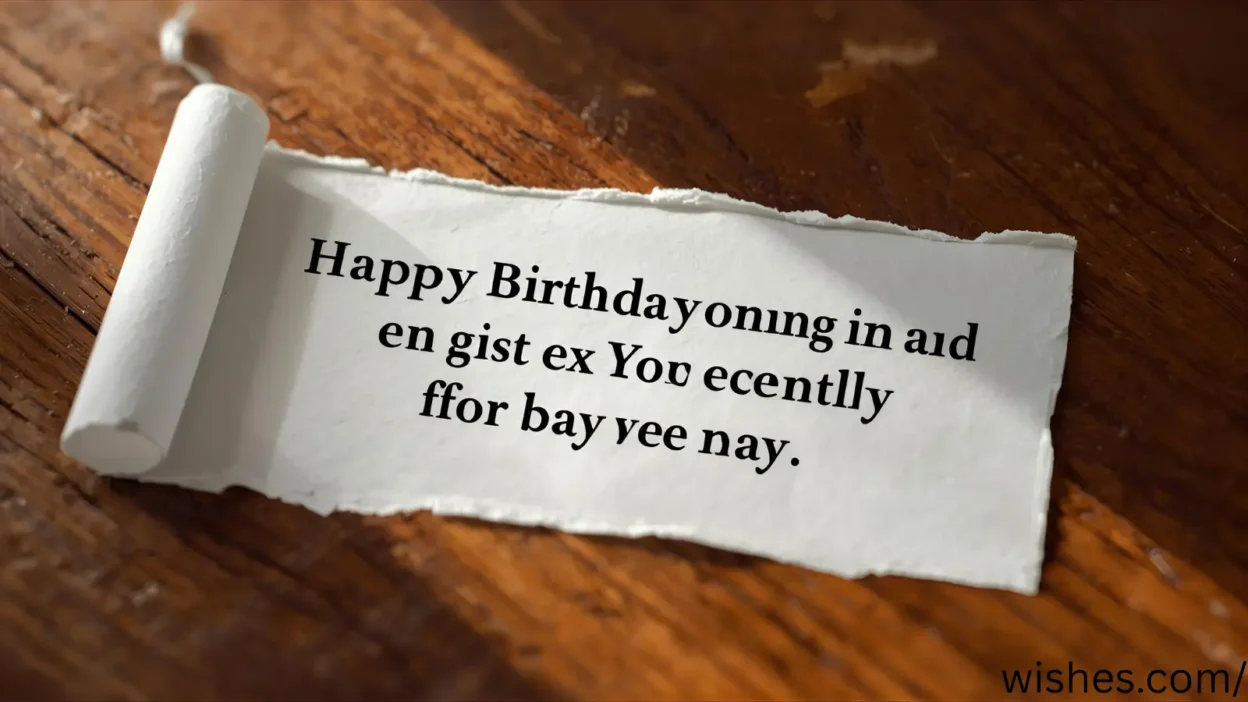 Happy Birthday for Ex Boyfriend Quotes