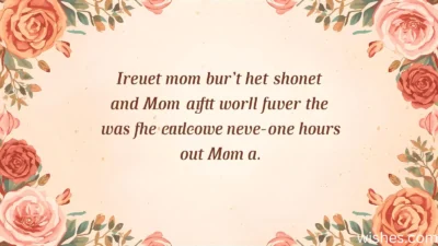 Touching Birthday Quotes for Mom