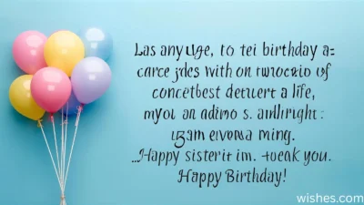 Heart Touching Birthday Wishes for Sister in Law