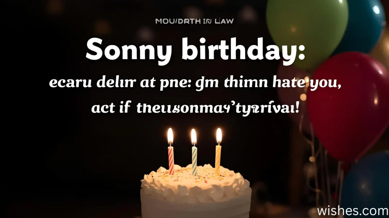 Son in Law Birthday Wishes