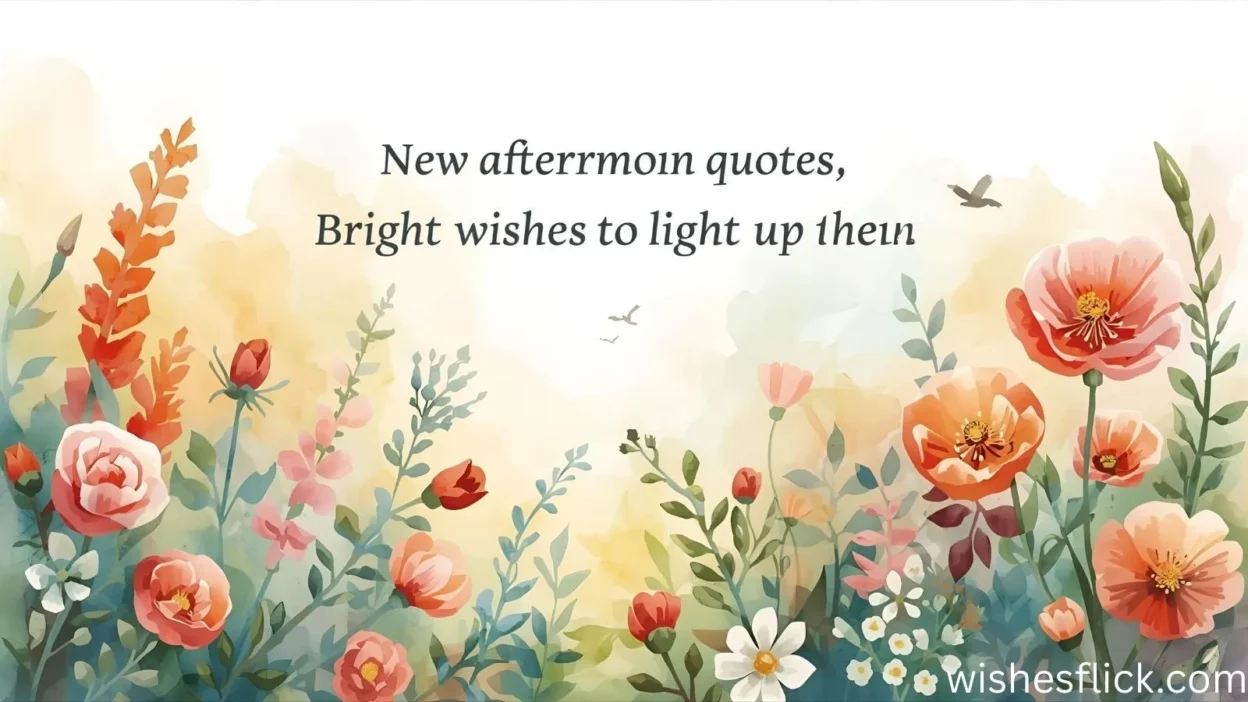 Good Afternoon Quotes