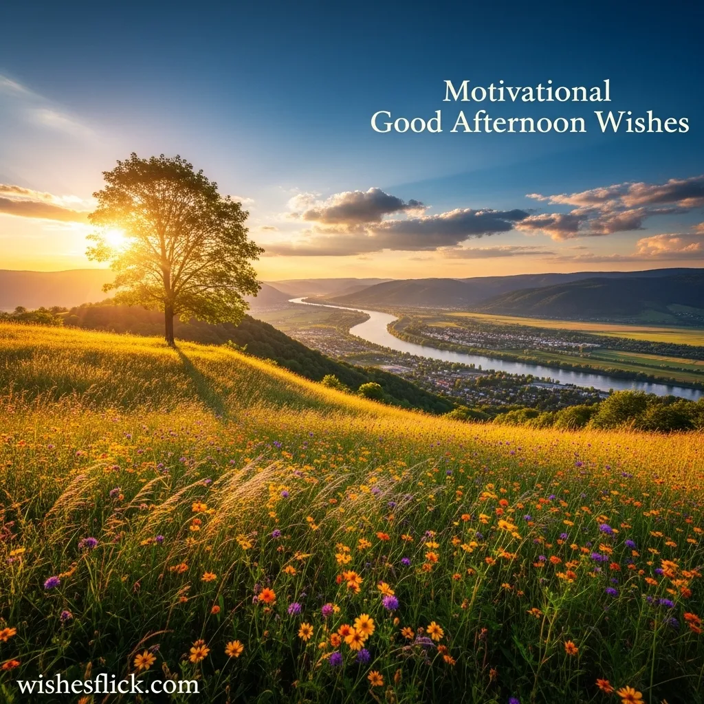 Motivational Good Afternoon Wishes