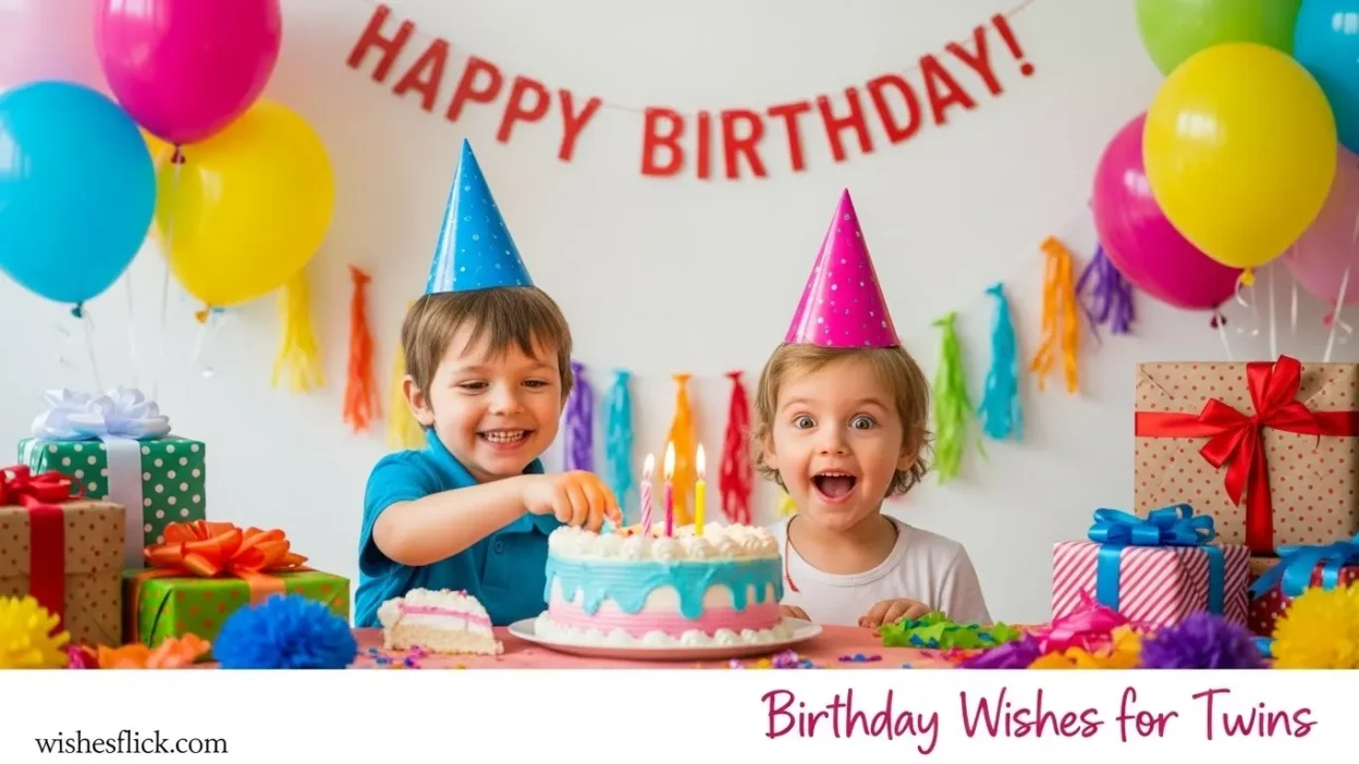 Birthday Wishes for Twins