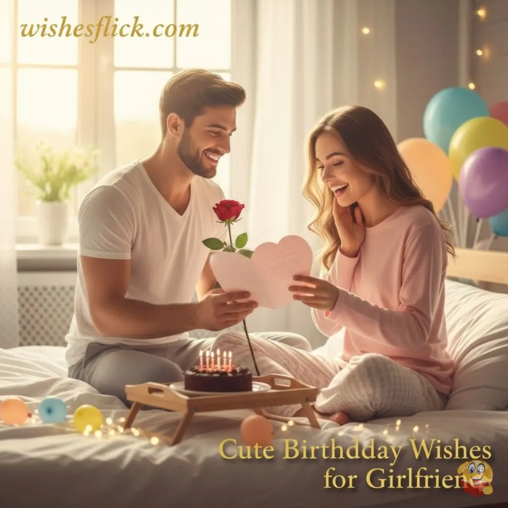 Cute Birthday Wishes for Girlfriend