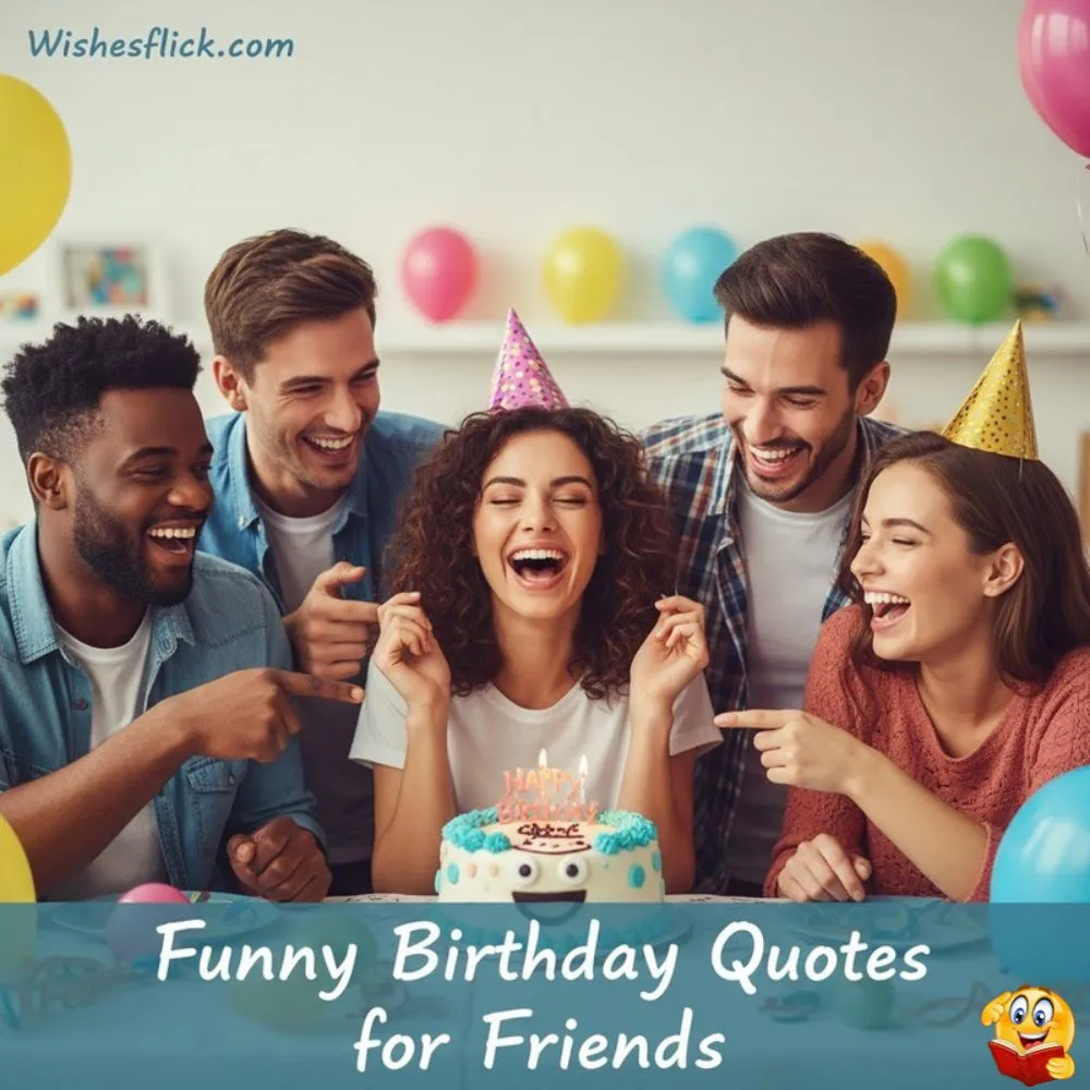 Funny Birthday Quotes for Friends