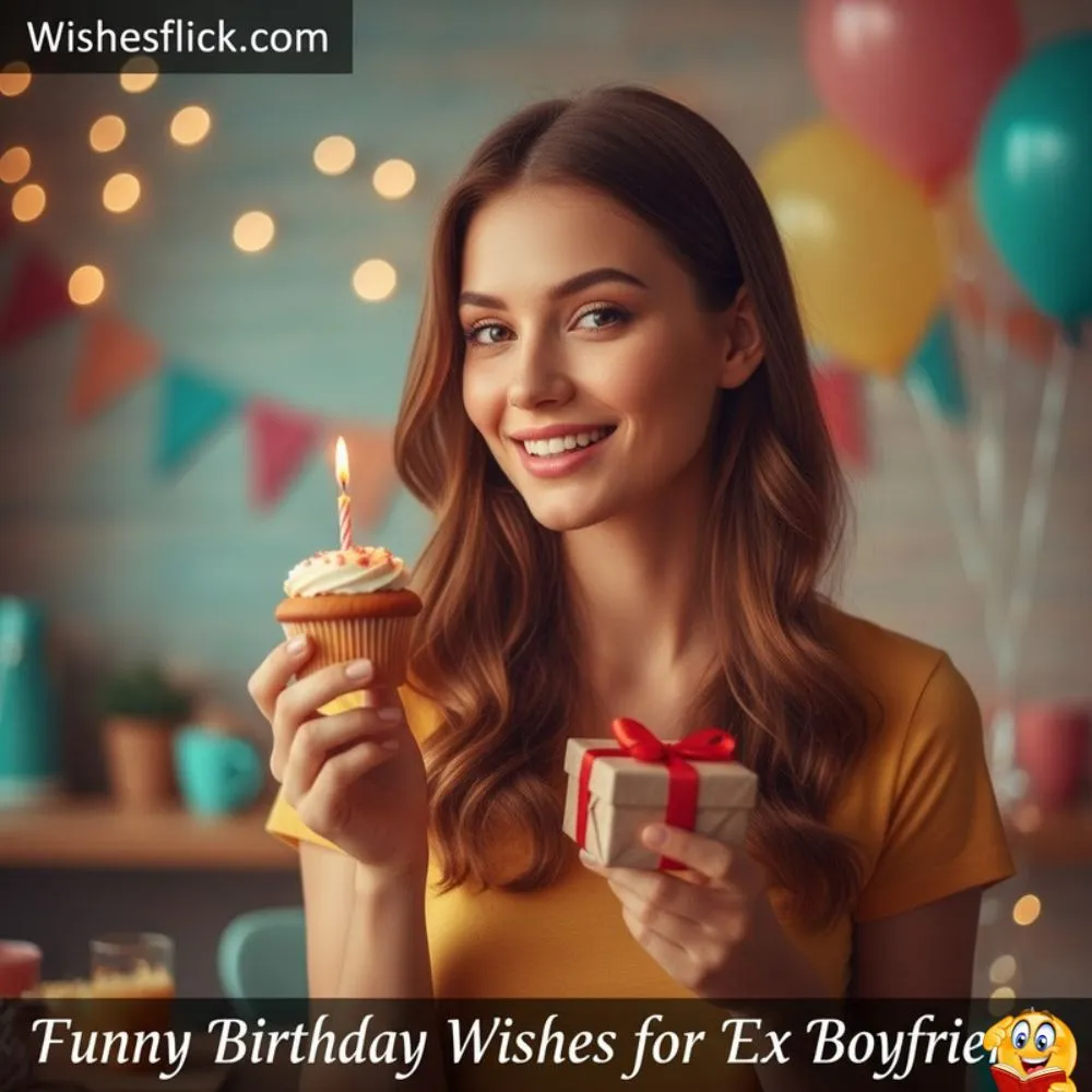 Funny Birthday Wishes for Ex Boyfriend