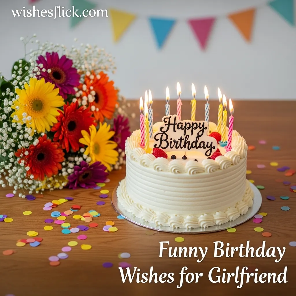 Funny Birthday Wishes for Girlfriend