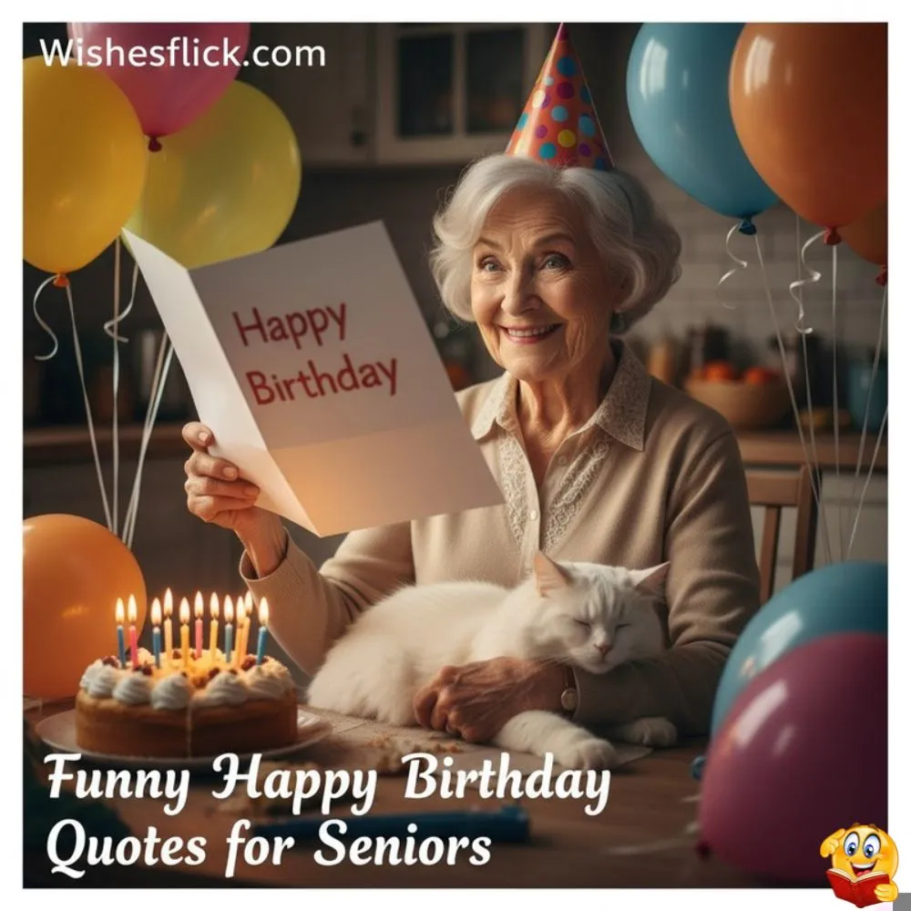 Funny Happy Birthday Quotes for Seniors