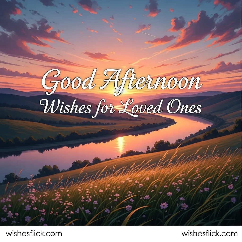 Good Afternoon Wishes for Loved Ones
