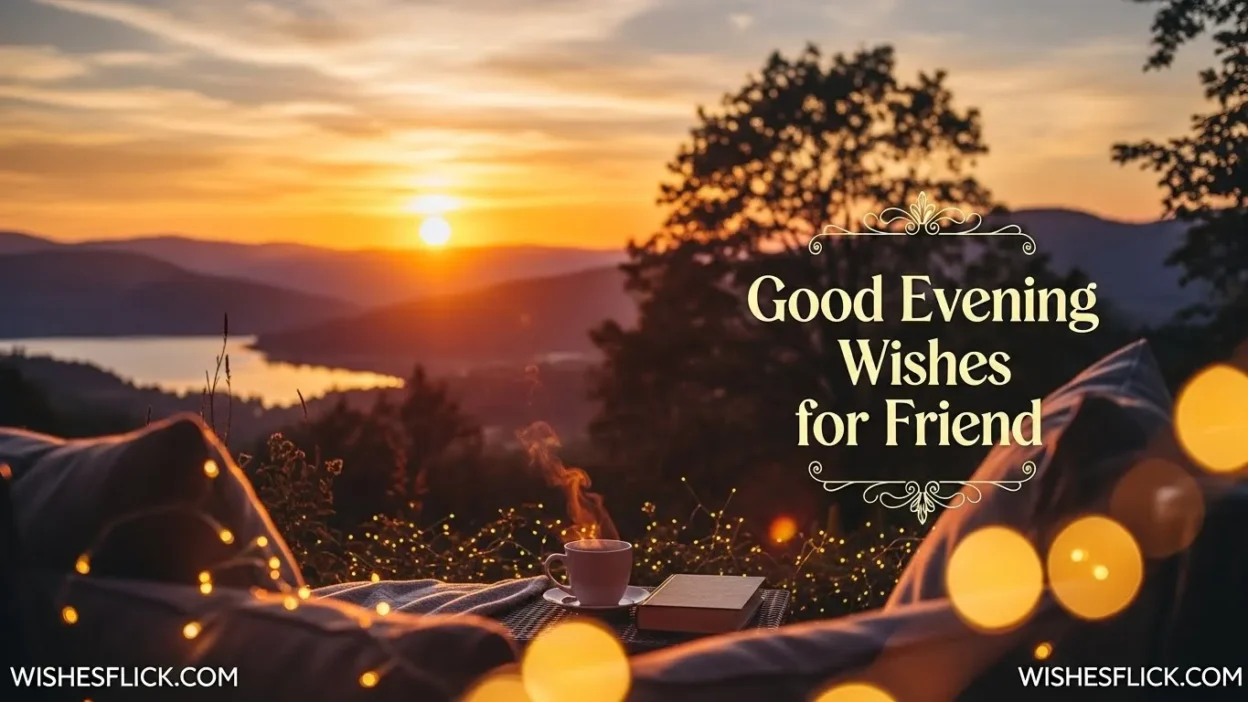 Good Evening Wishes for Friend