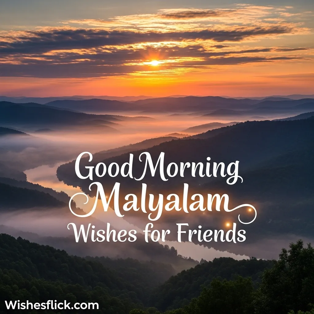 Good Morning Malayalam Wishes for Friends