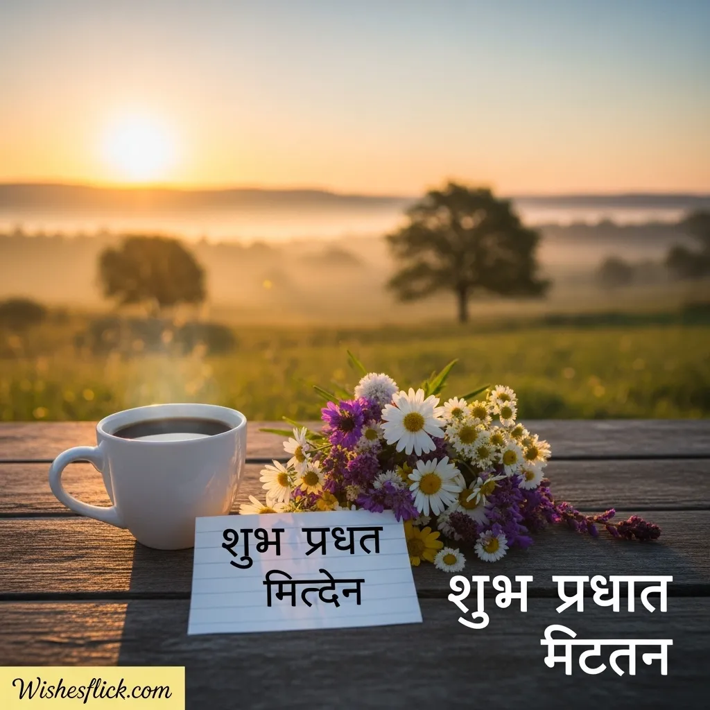 Good Morning Wishes in Hindi for Friends