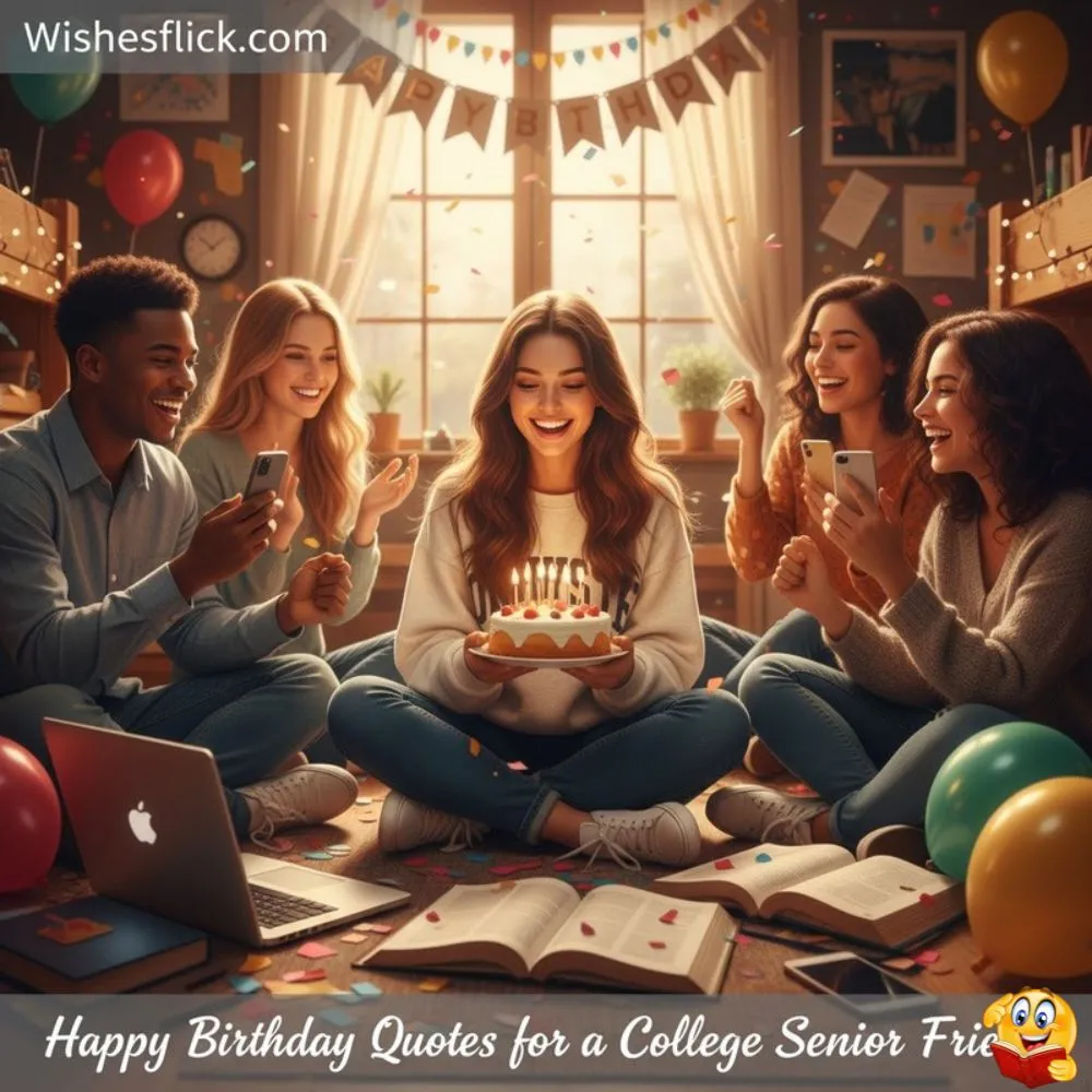 Happy Birthday Quotes for a College Senior Friend