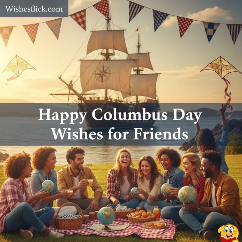 Happy Columbus Day Wishes for Friends
