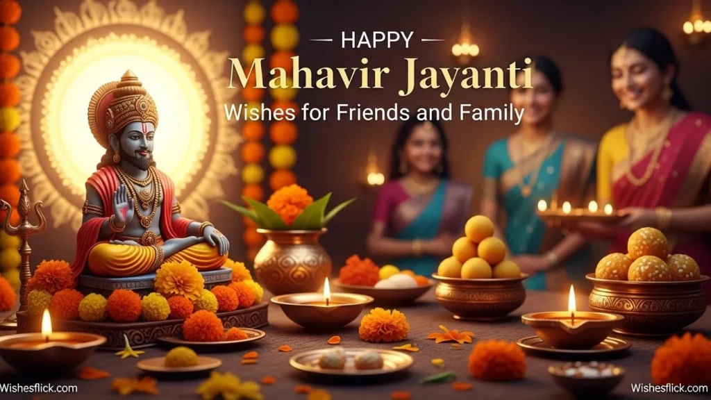 Happy Mahavir Jayanti Wishes for Friends and Family