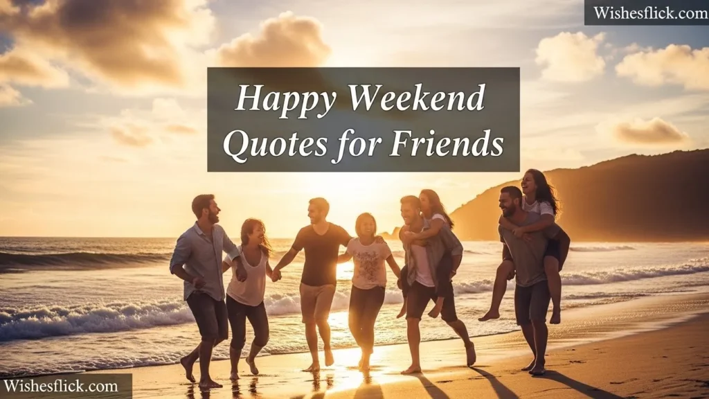 Happy Weekend Quotes for Friends