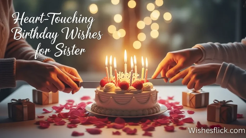 Heart-Touching Birthday Wishes for Sister