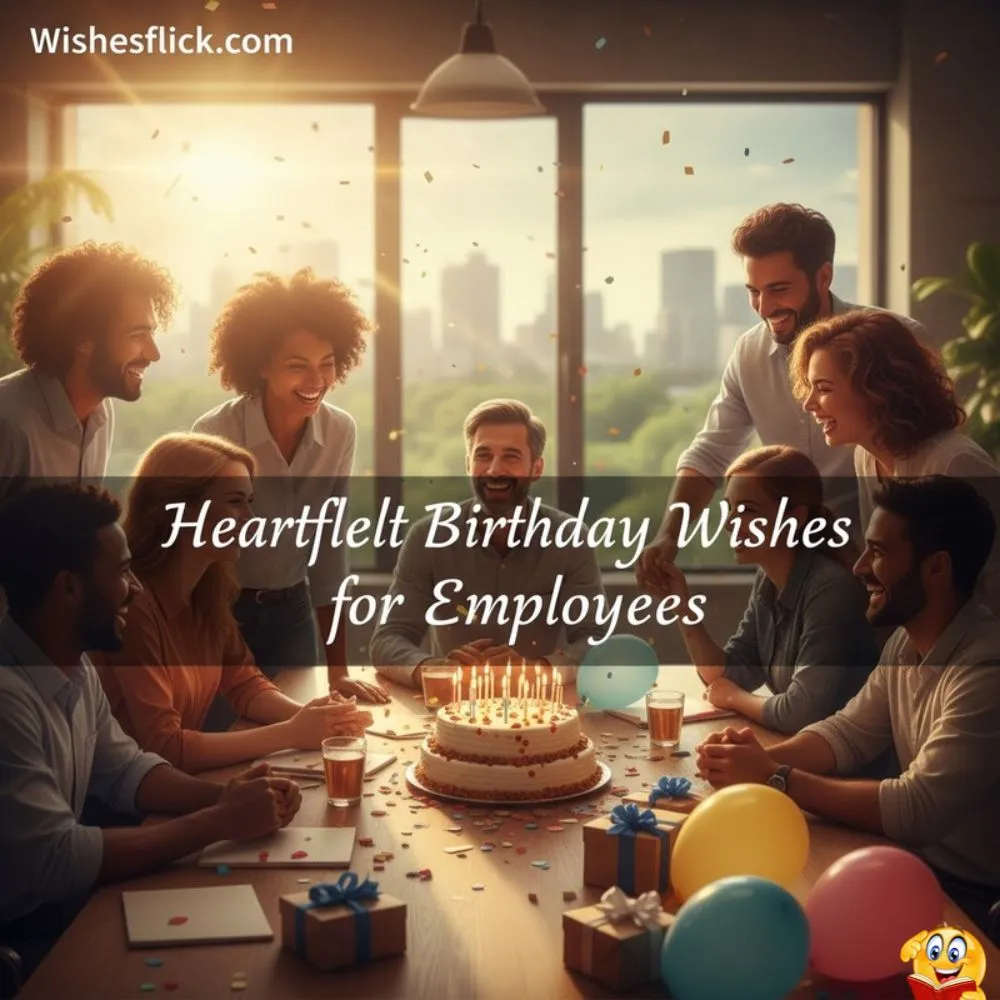 Heartfelt Birthday Wishes for Employees