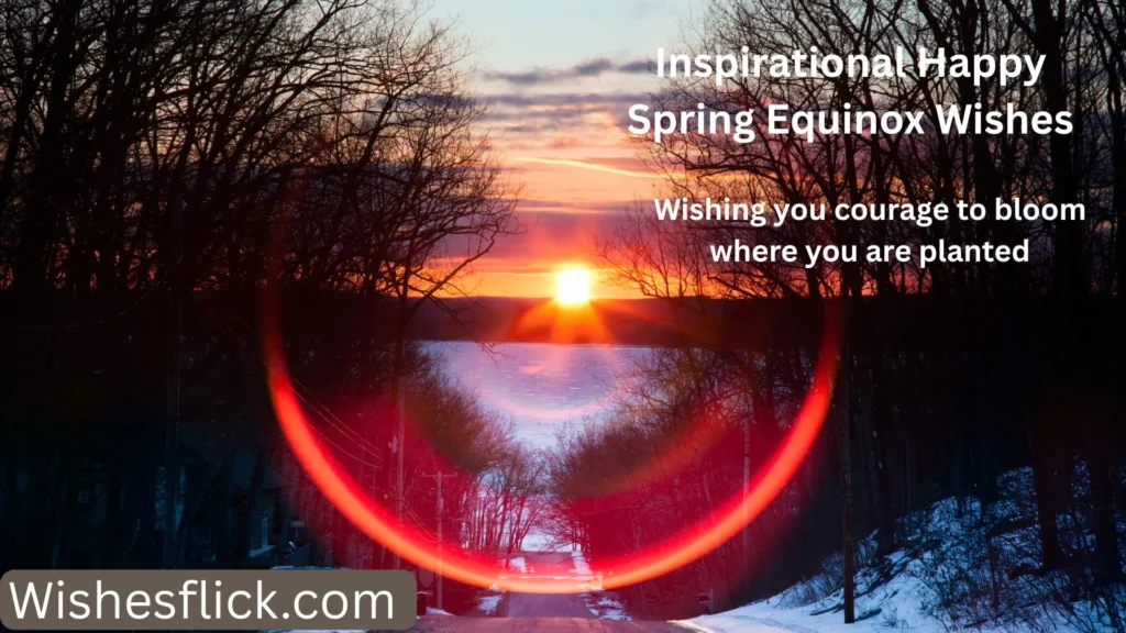 Inspirational Happy Spring Equinox Wishes