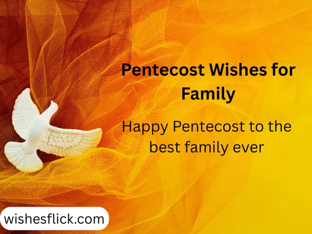 Pentecost Wishes for Family
