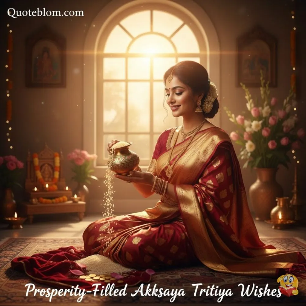 Prosperity-Filled Akshaya Tritiya Wishes