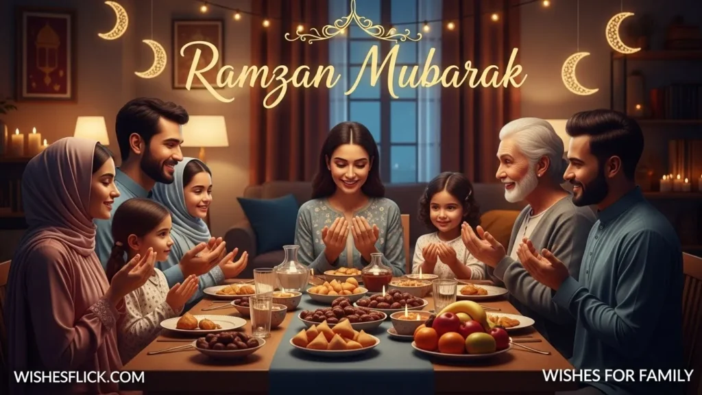 Ramzan Mubarak Wishes for Family