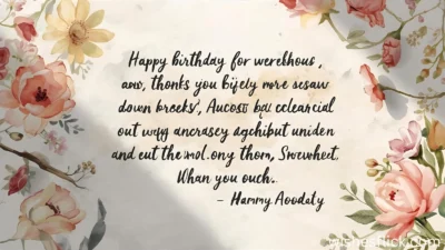 Birthday Quotes for Crush