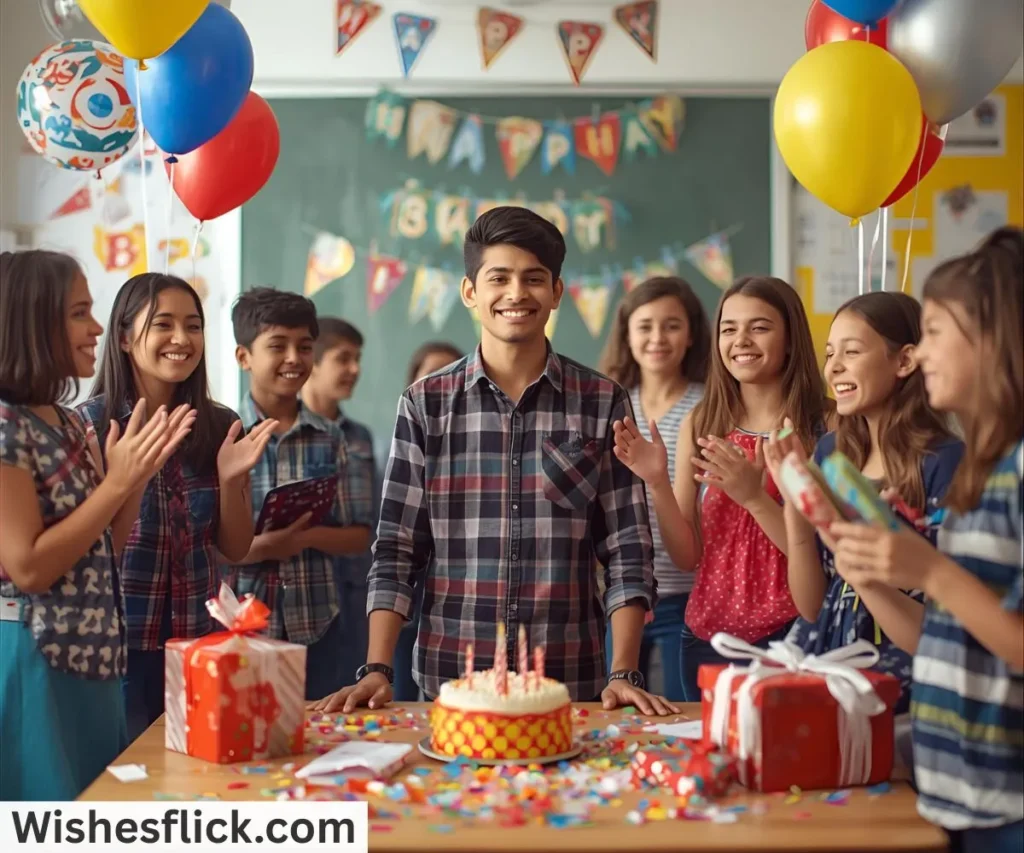 Birthday Wishes for Classmate Boy