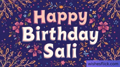 Birthday wishes for Sali Quotes