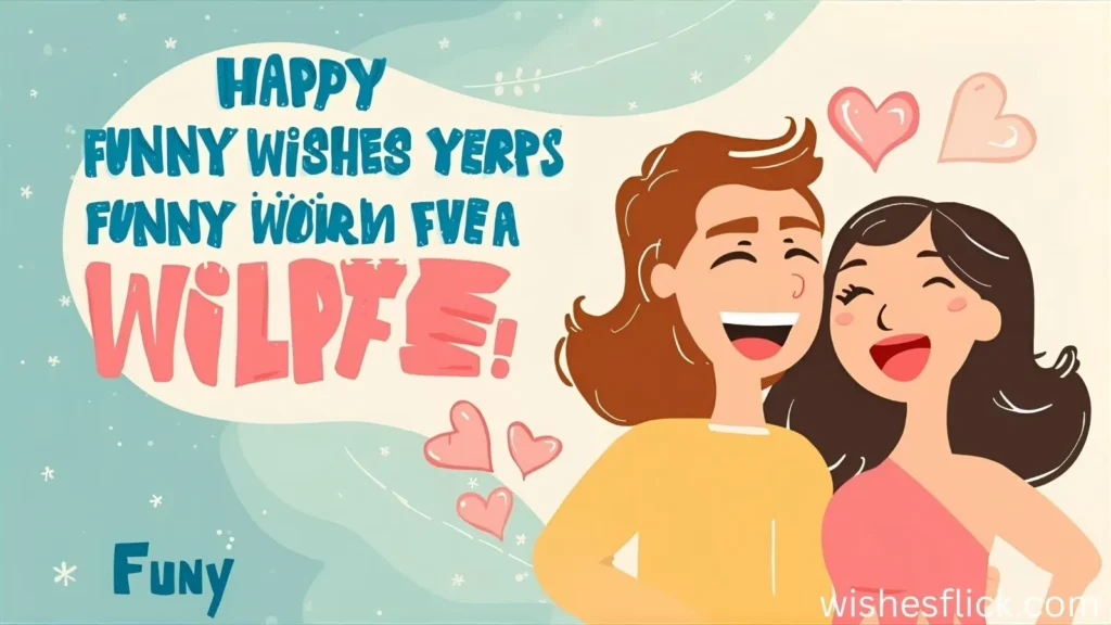 Funny Anniversary Wishes for Wife