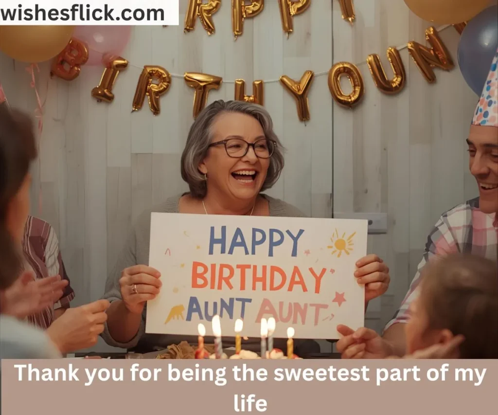 Funny Birthday Wishes for Aunt