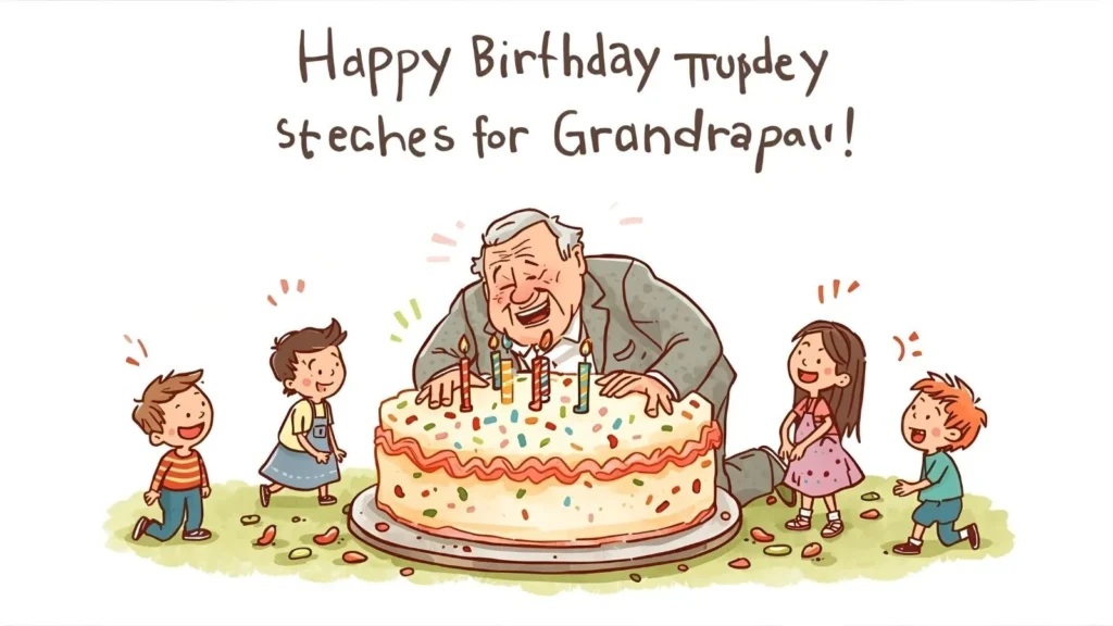 Funny Birthday Wishes for Grandpa