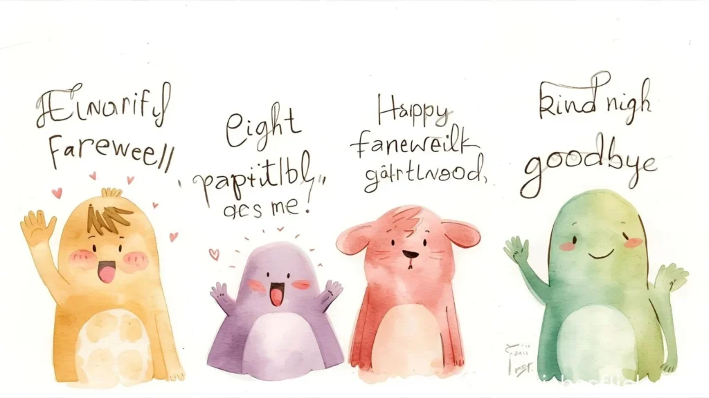 Funny Goodbye Messages to Lighten the Mood