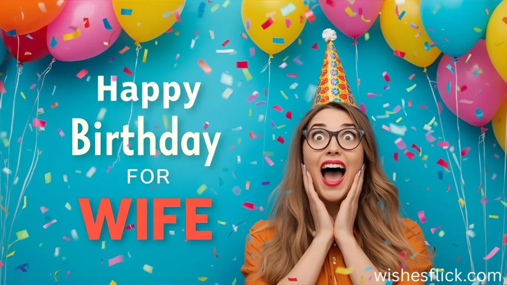 Funny Happy Birthday Wishes for Wife