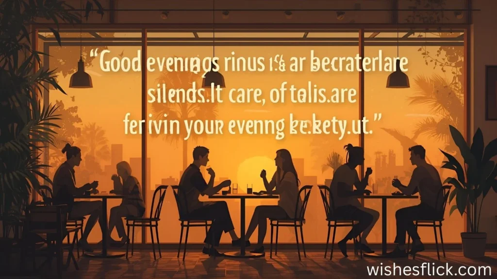 Good Evening Quotes for Friends