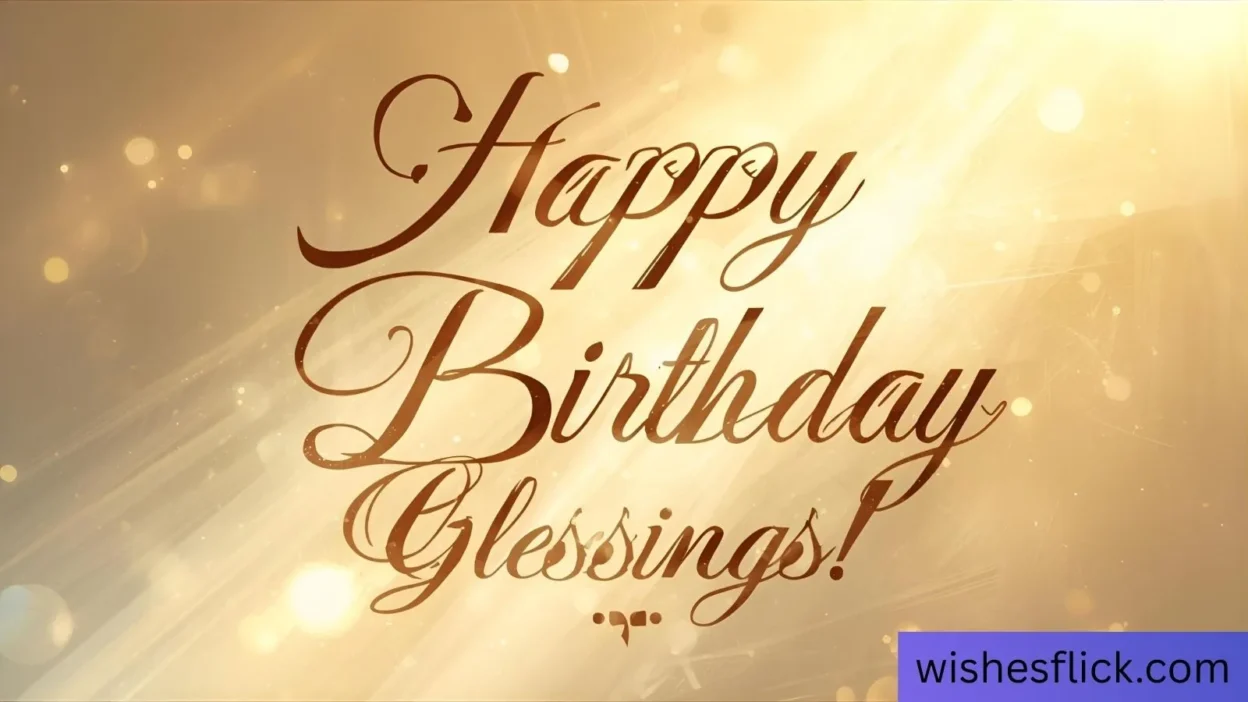 Happy Birthday Blessings Quotes