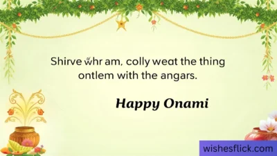 Happy Onam Wishes Quotes