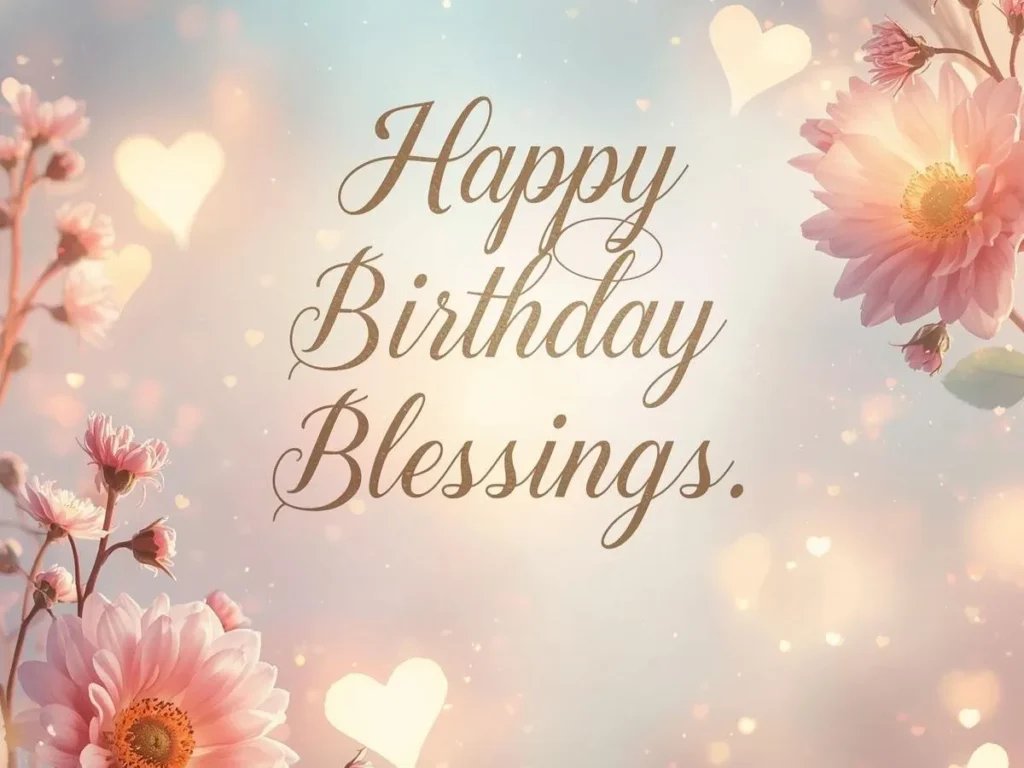 Heart-Touching Happy Birthday Blessings