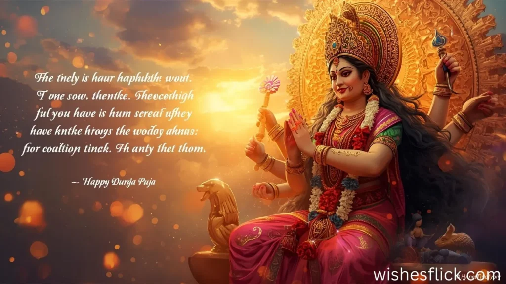 Heartfelt Happy Durga Puja Wishes