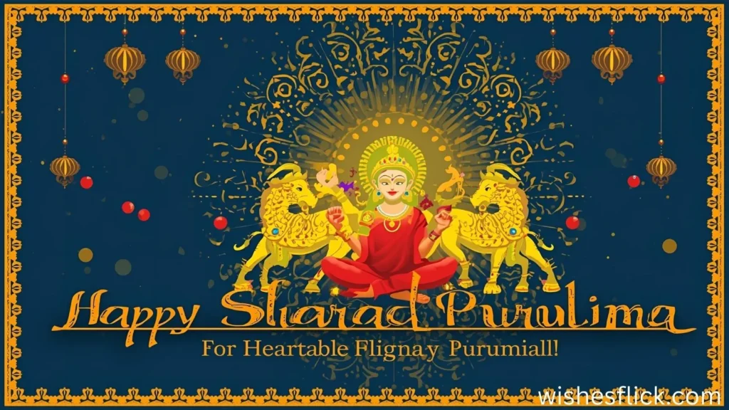 Heartfelt Happy Sharad Purnima Wishes