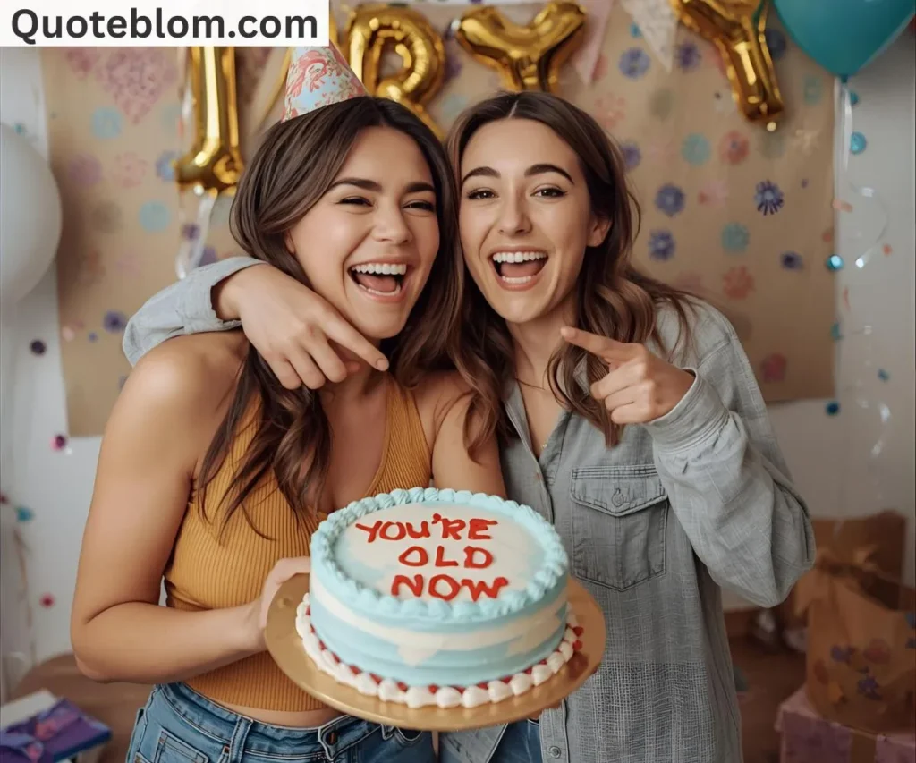 Lighthearted Insulting Birthday Quotes for Besties