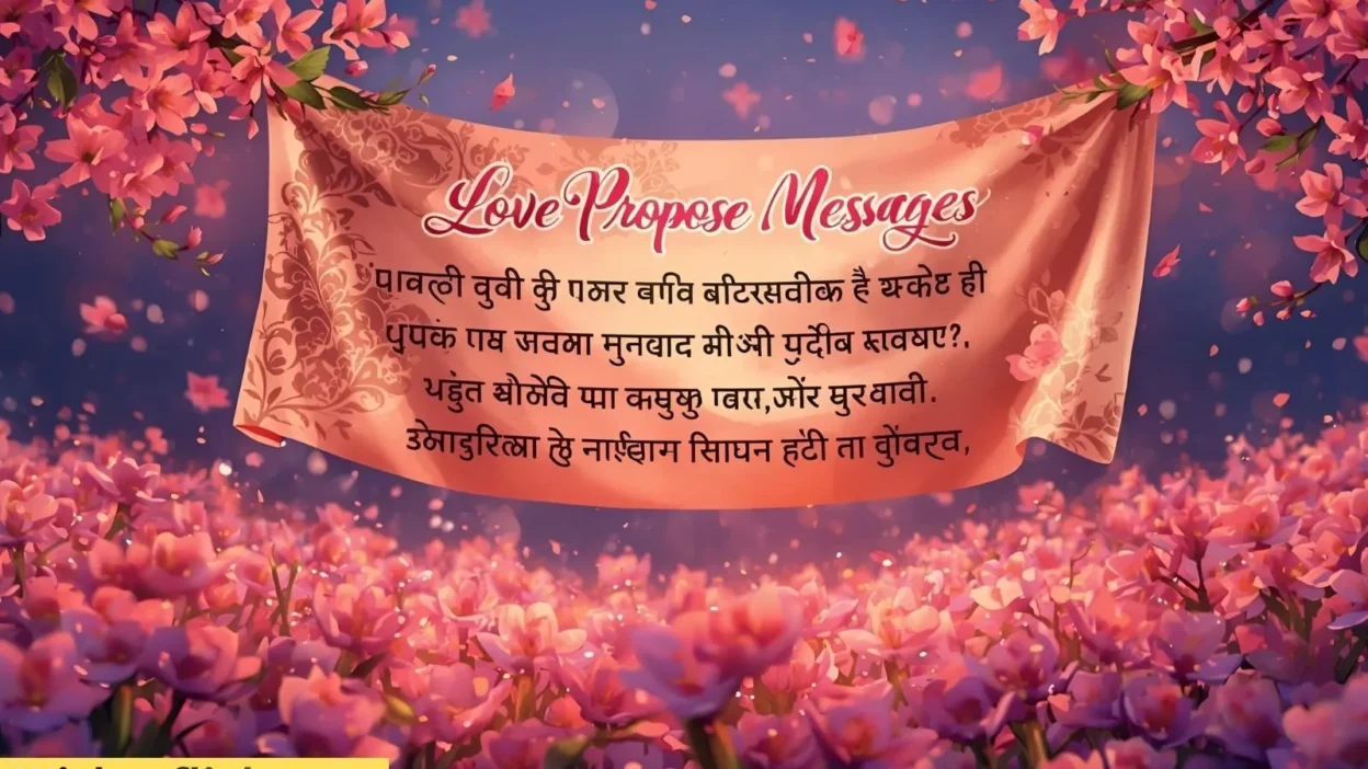 Love Propose Messages in Kannada