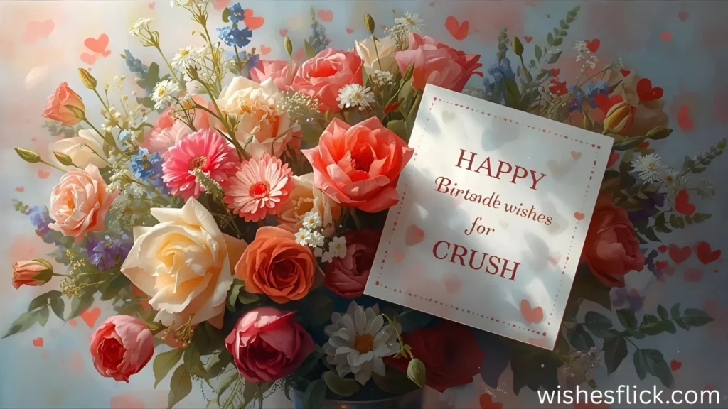 Romantic Birthday Wishes for Crush