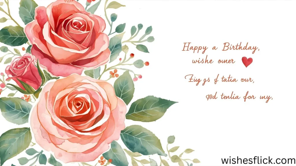 Romantic Birthday Wishes for My Fiance