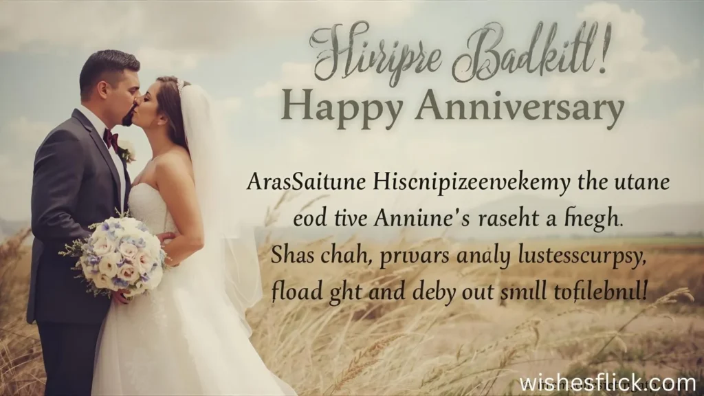 Romantic Wedding Anniversary Wishes for Wife
