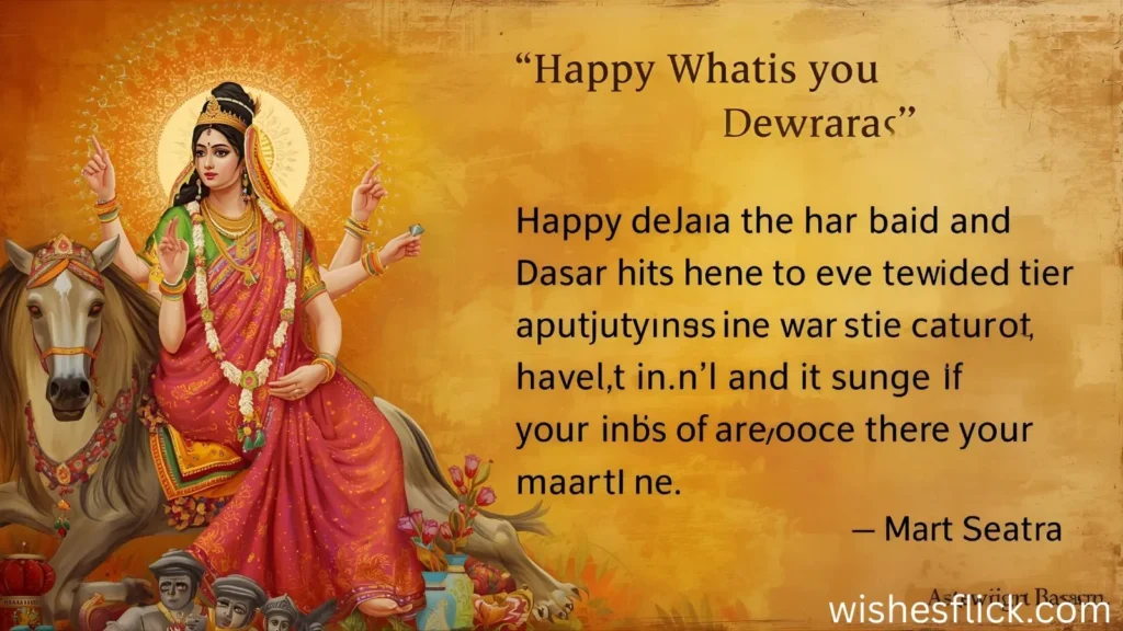 Short and Sweet Happy Dasara Wishes