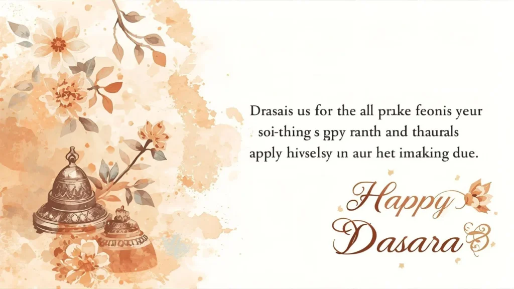 Traditional Happy Dasara Wishes