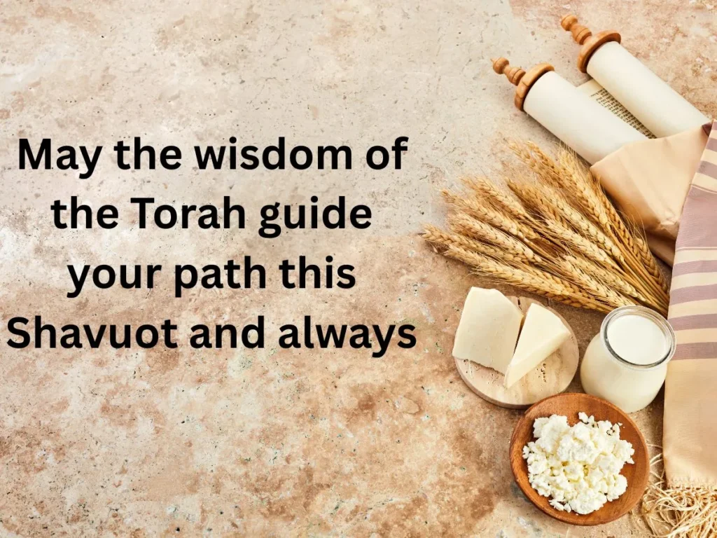 Traditional Shavuot Blessings