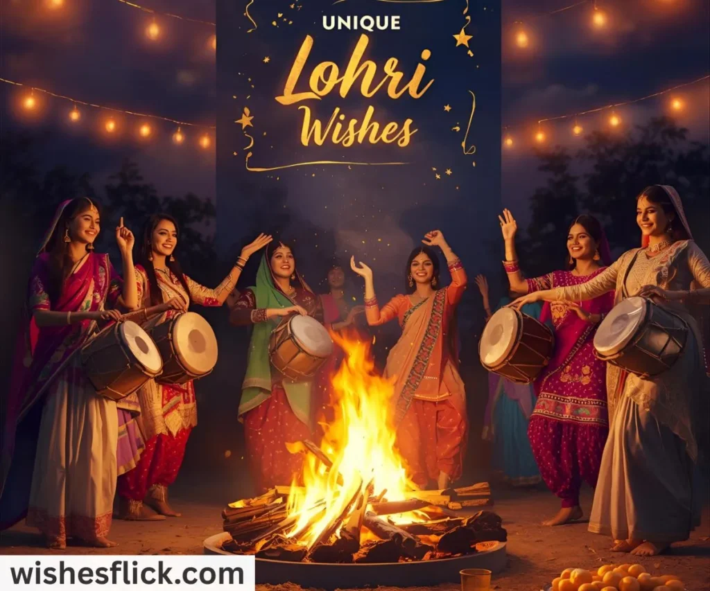 Unique Lohri Wishes for Social Media