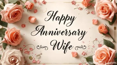 Wedding Anniversary Wishes for Wife